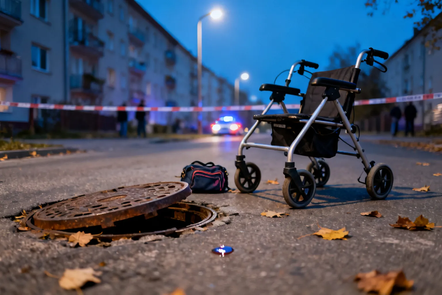 Wypadek wózek studzienka Żarów: 80‑latka zginęła