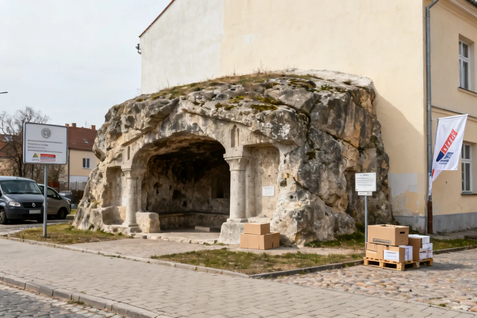 Wardzia — skalne miasto Gruzja, wykute schronienie z XII–XIII wieku