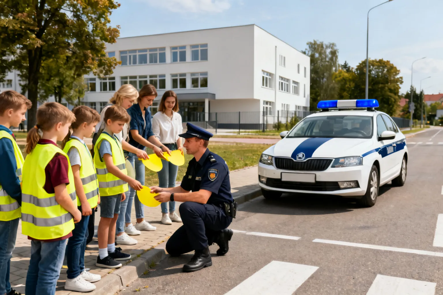 Odblaskowa Szkoła 2026 — konkurs Komendy Wojewódzkiej Policji we Wrocławiu