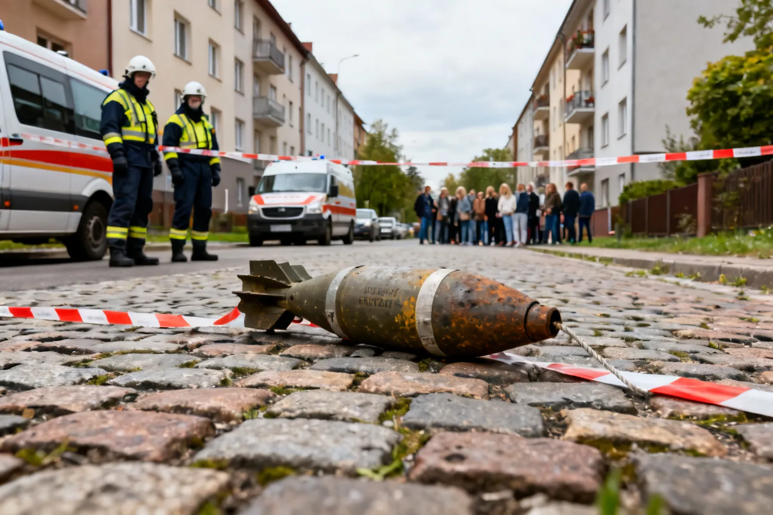 Niewybuch na ul. Rejtana we Wrocławiu. Ewakuacja mieszkańców