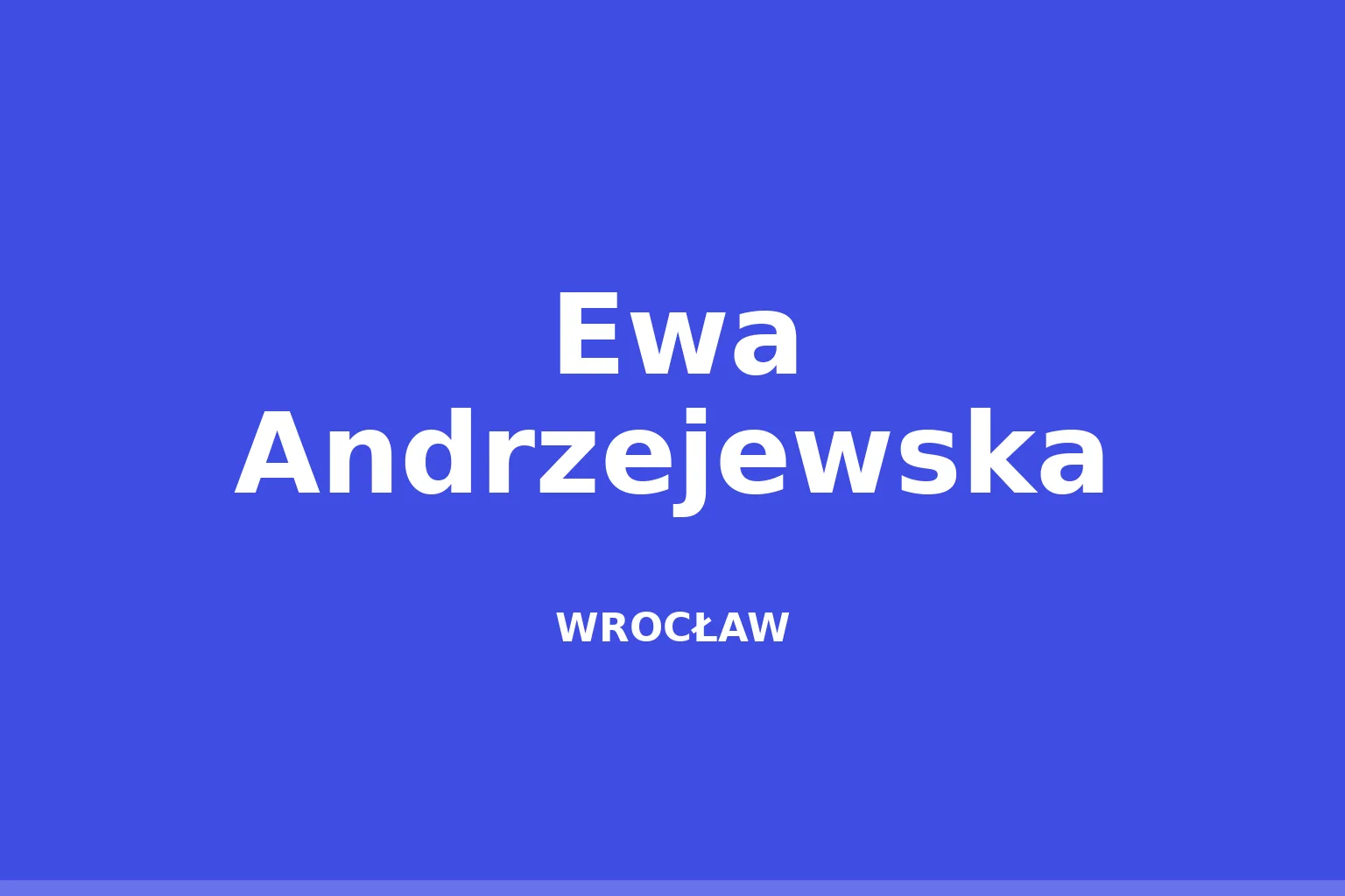 Ewa Andrzejewska (fotograf)