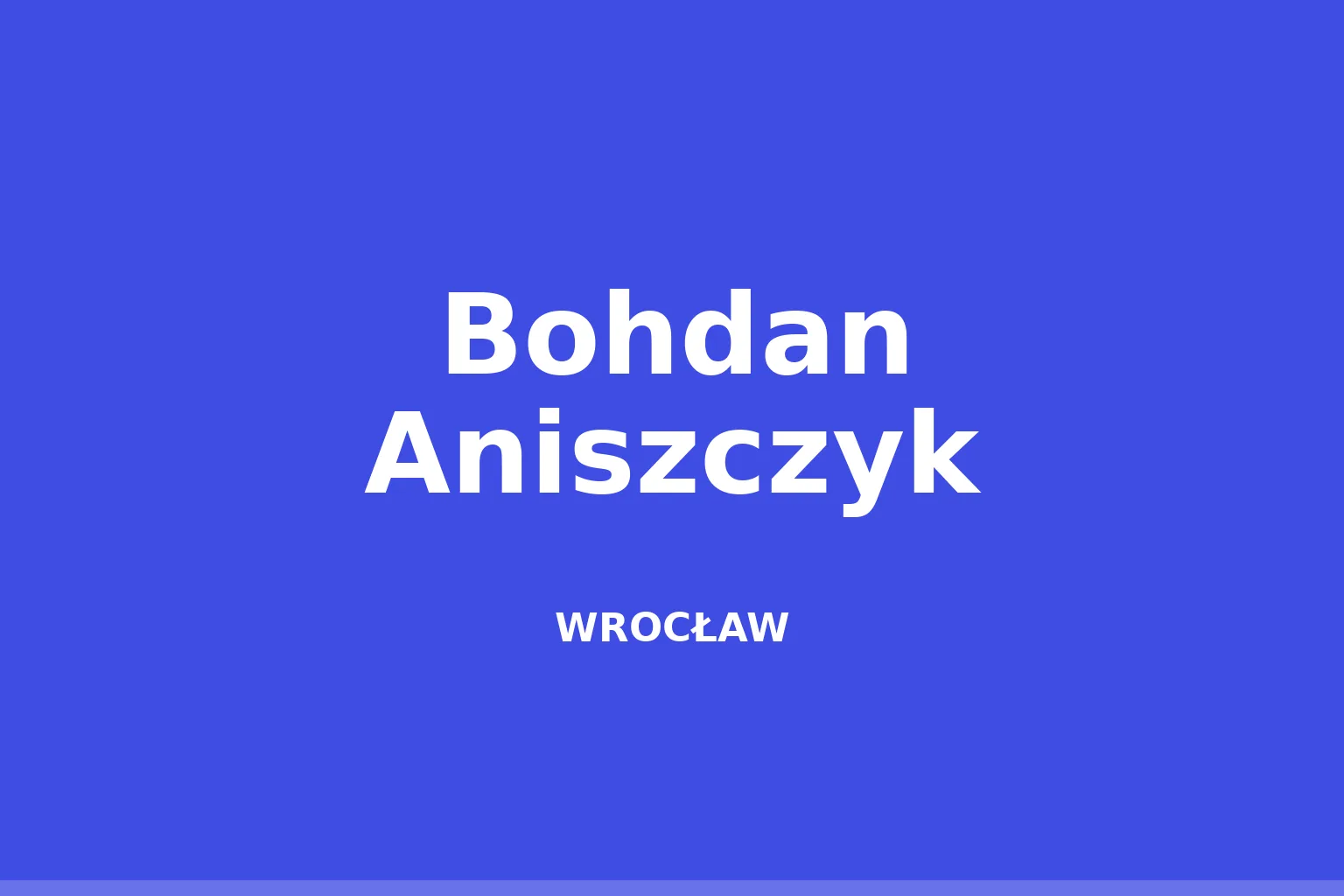 Bohdan Aniszczyk