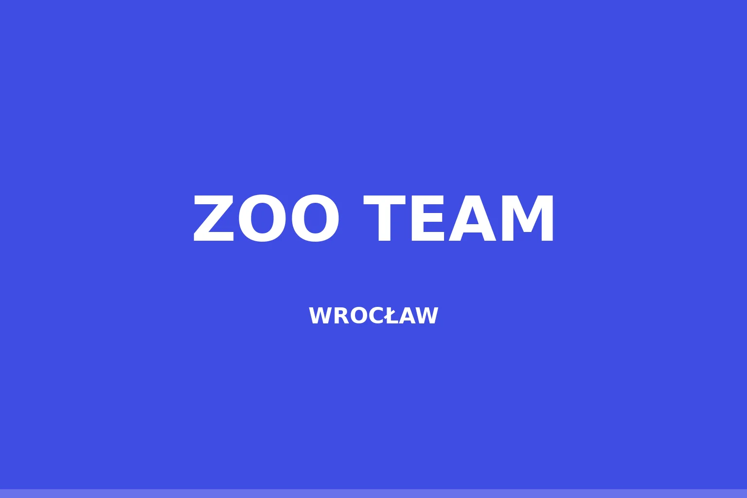 ZOO TEAM