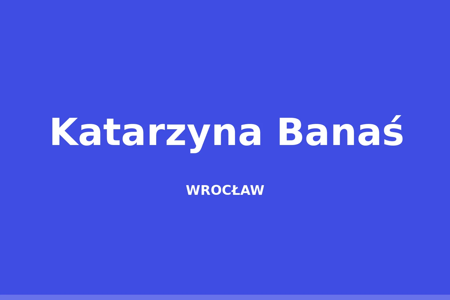Katarzyna Banaś